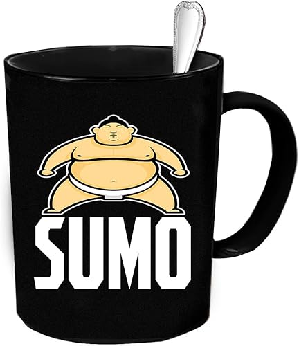 Sumo Taza de café – 11 oz. Sumo divertido regalo.