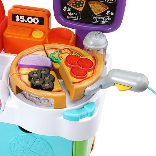 Miniatura 4 de LeapFrog Carrito de hacer pizza Build-a-Slice (embalaje sin frustración)