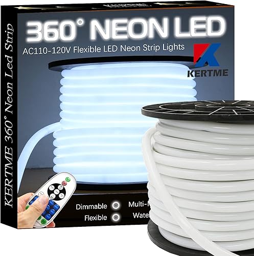 luz LED de neón de 360 grados