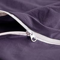 Vista 304 de NEXHOME PRO Funda de edredón Twin XL 100% algodón lavado, transpirable, duradera, texturizada, similar al lino, juego de ropa de cama para el hogar