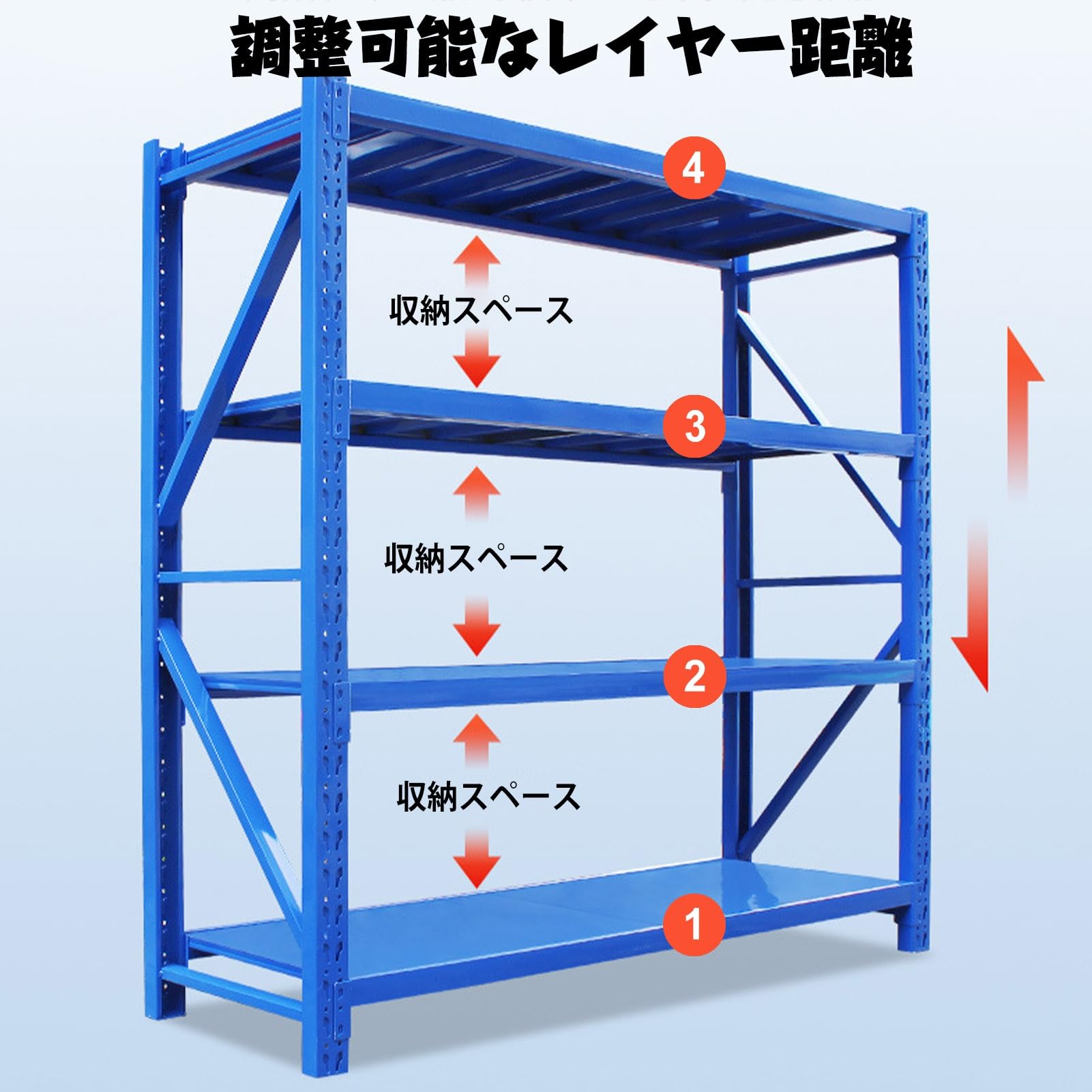 ブルーメタルラック スチール製 組立式 3個セット ブルーメタルラック スチール製 組立式 3個セット Amazon.co.jp