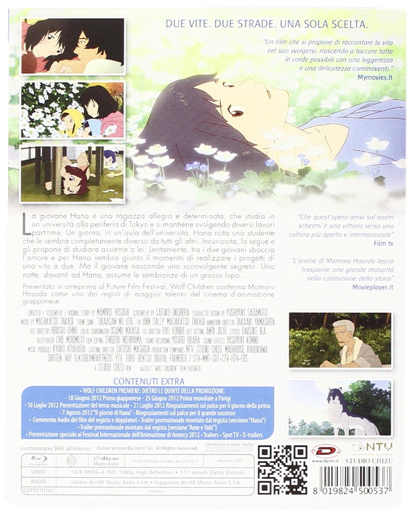 Wolf Children - Ame E Yuki I Bambini Lupo (Special Edition) (2 Blu-Ray)