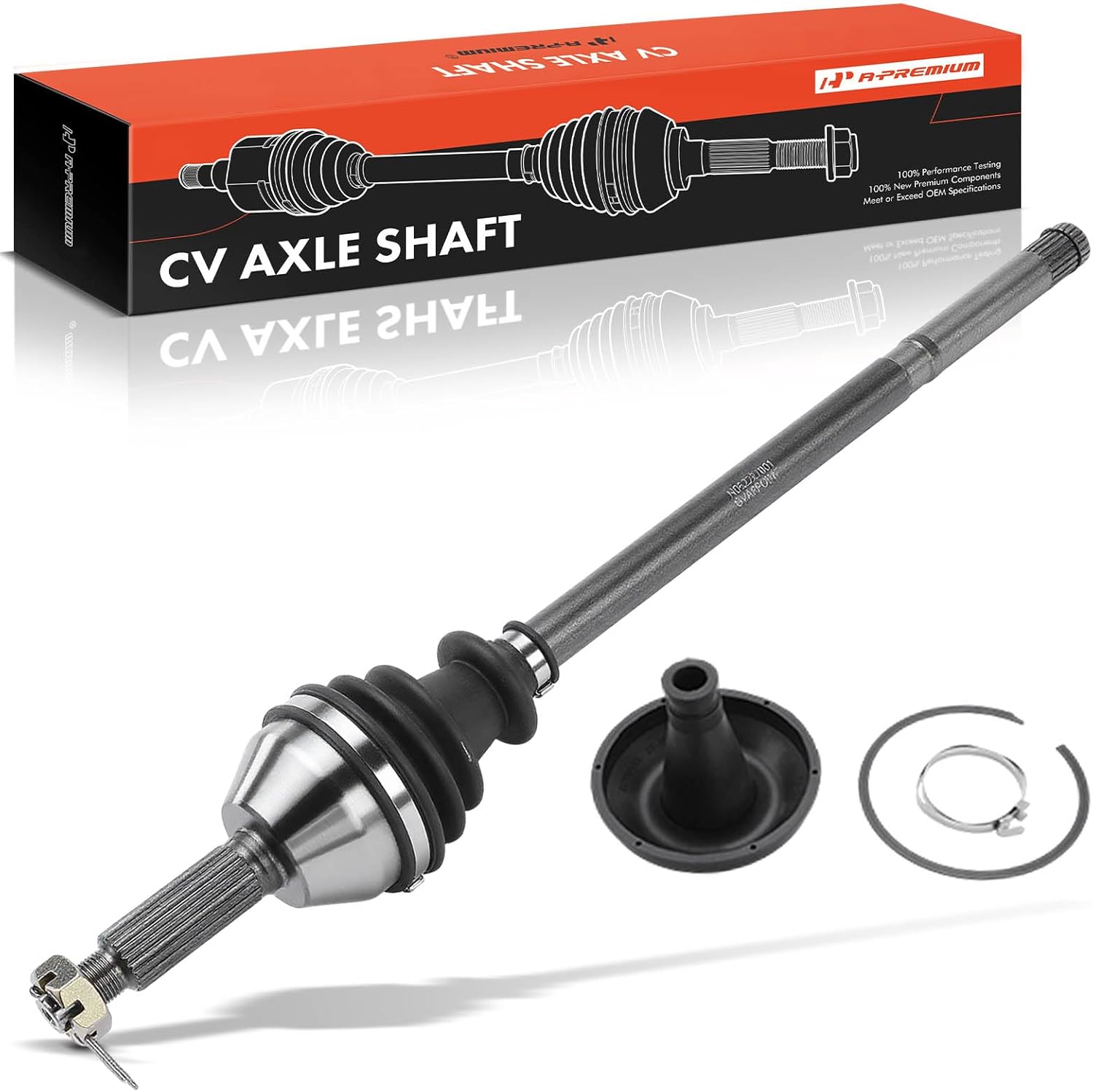 A-Premium CV Axle Shaft Assembly Compatible with Polaris Outlaw 500 2006-2007, Outlaw 525 IRS 2007-2011, Rear Left or Right, Replace# 1332429, 1332442