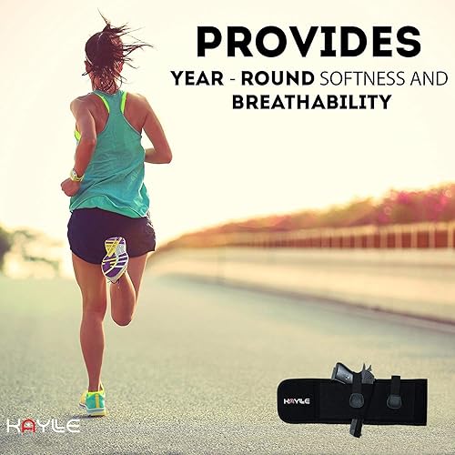 Miniatura 6 de KAYLLE XL - Funda de neopreno elástica para transporte oculto, para mujer y hombre, se adapta a 45 pulgadas a 55 pulgadas