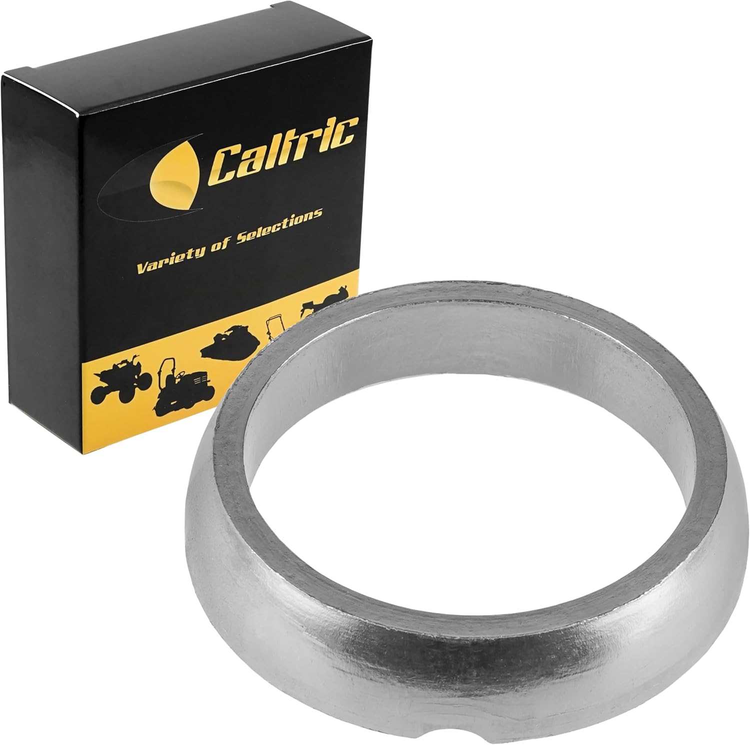 Caltric Muffler Silencer Gasket Compatible with Polaris RZR 900 2015 2016 2017 2018 2019 2020 3610204