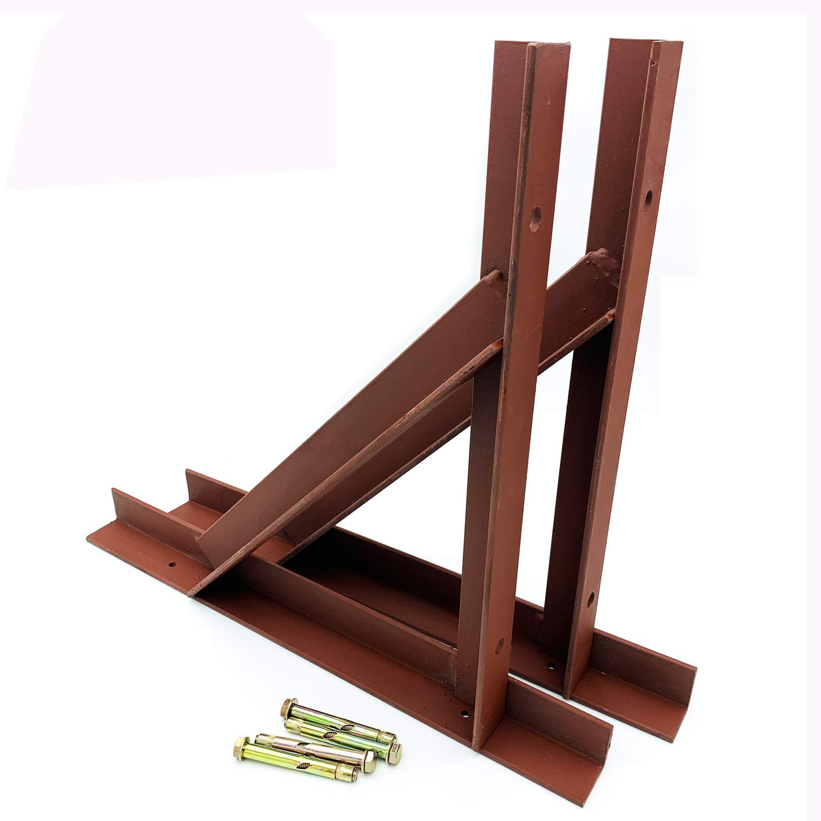 Buy 2X Wall Shelf Brackets Heavy Duty Steel Chimney Gallows Bracket