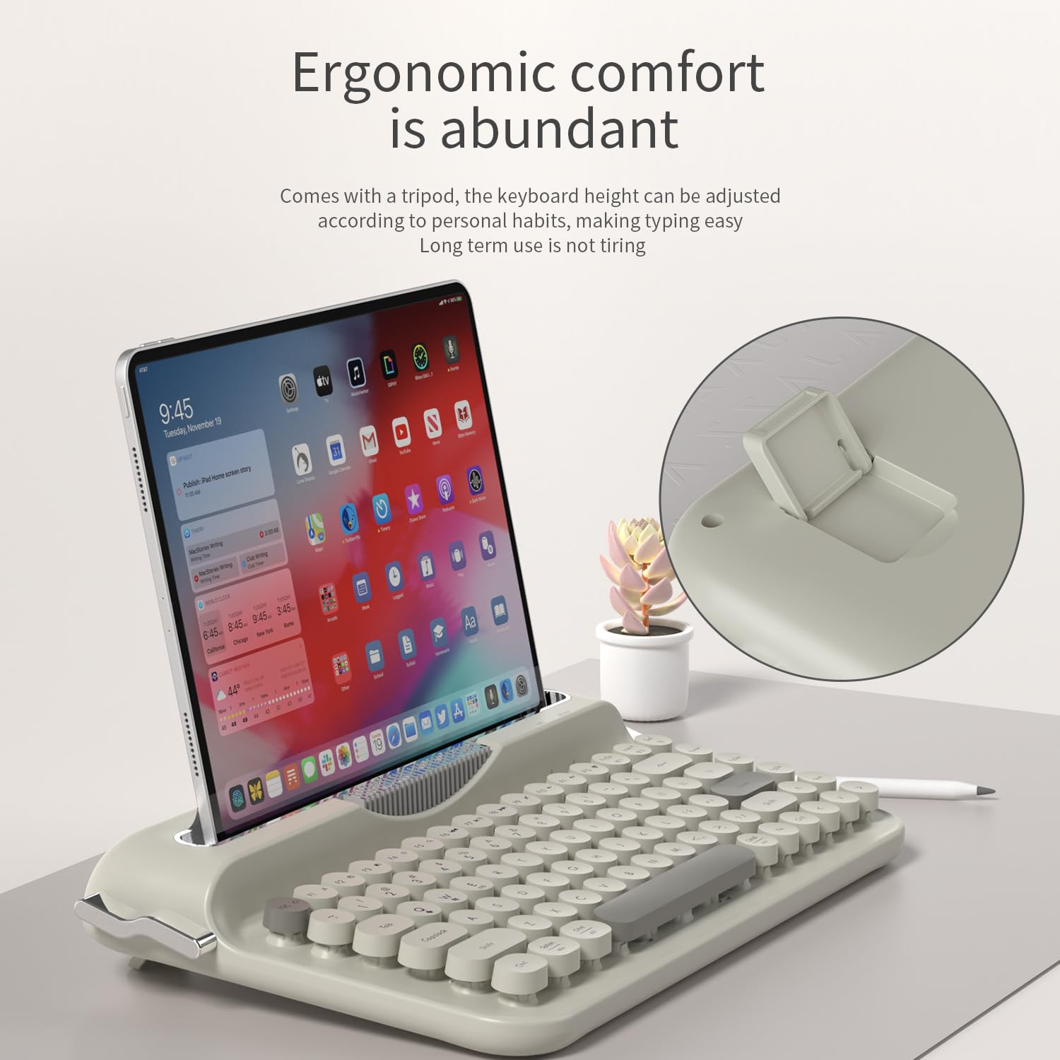 Amazon.com: Ajazz AF84 Wireless Membrane Silent Typewriter