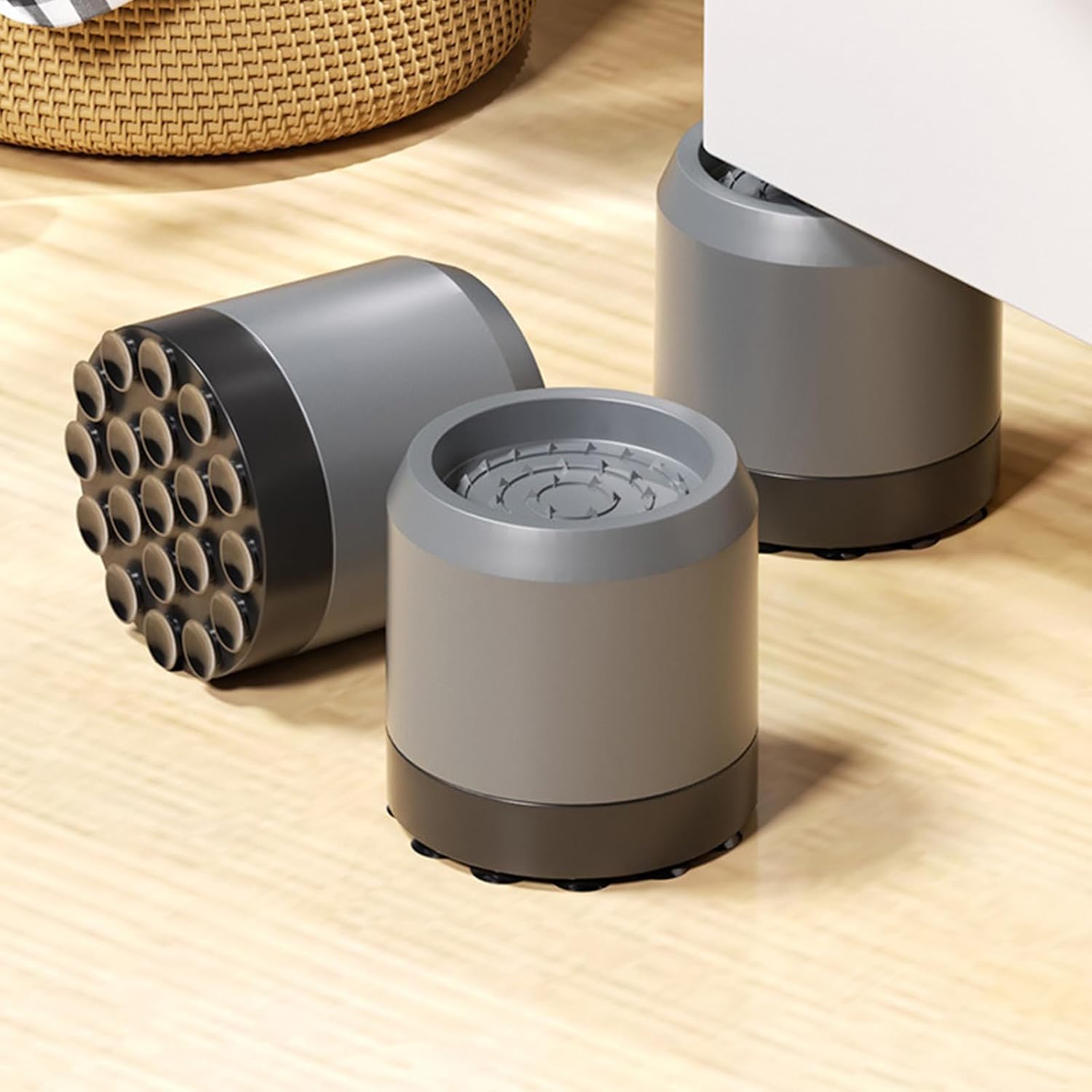 8パック 防振フィート 洗濯機や冷蔵庫に適しており、安定性を高め、摩耗を減らします