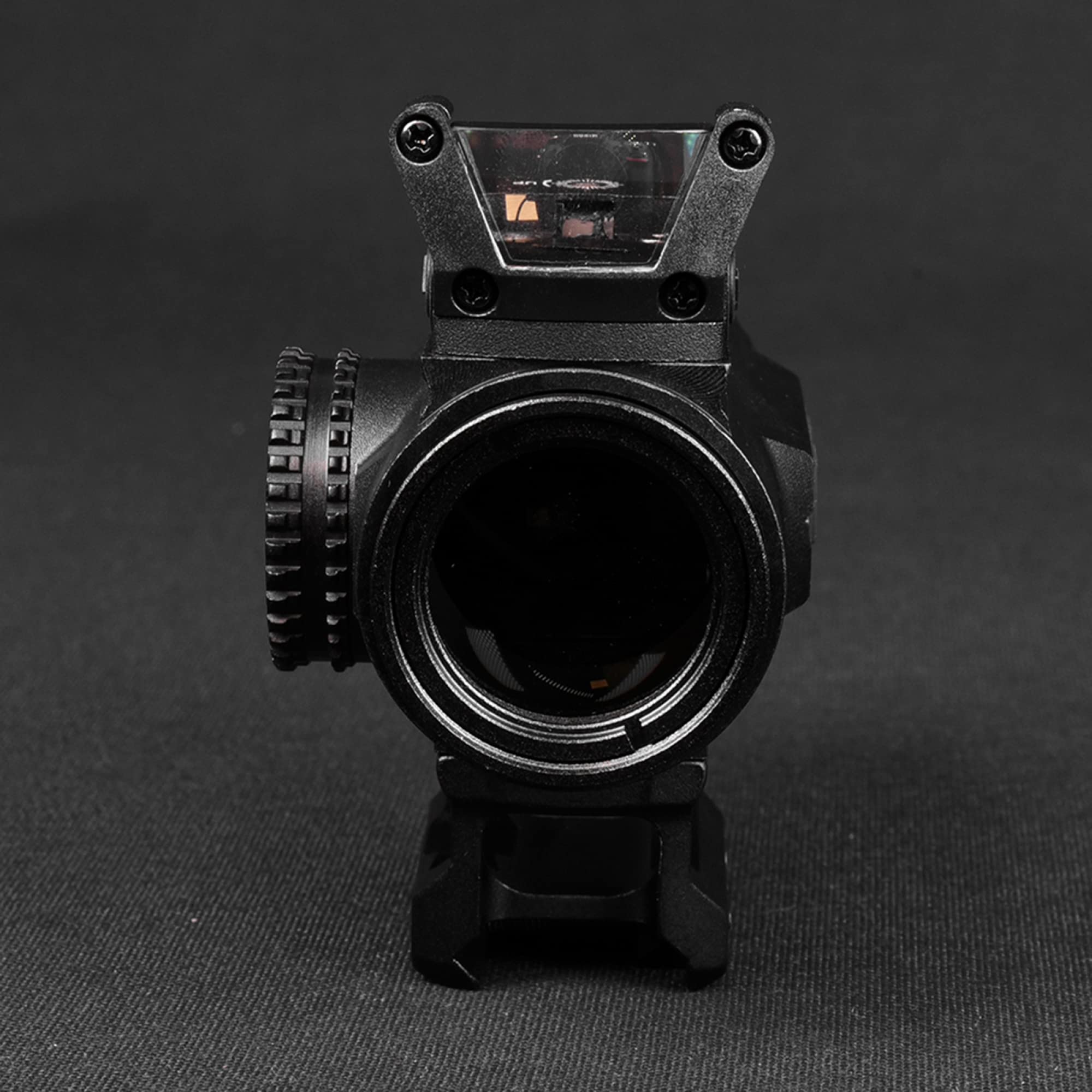 Mirino tattico con Prisma 5X con Attacco Alto e M1 Red DOT Sight Combo Ottica Mirino Fit 20mm Rail Rifle Sight per la Caccia
