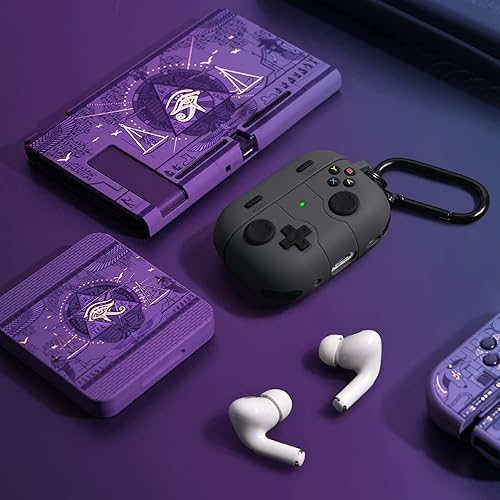 Miniatura 2 de Funda para AirPod Pro 2, KOREDA - Funda protectora de silicona con llavero para Airpods Pro de 12 generación