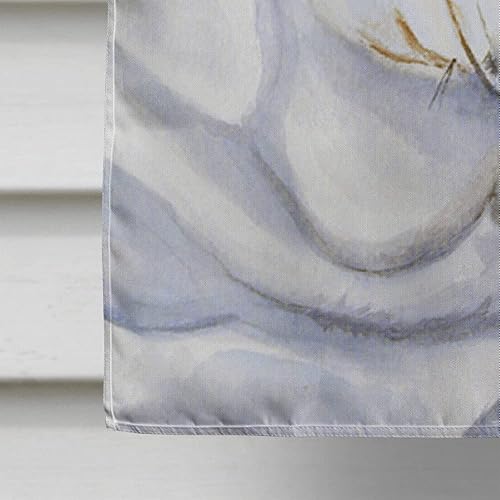 Miniatura 4 de Caroline's Treasures LH9019CHF - Bandera estadounidense con bandera de bulldog inglés, tamaño de casa, multicolor