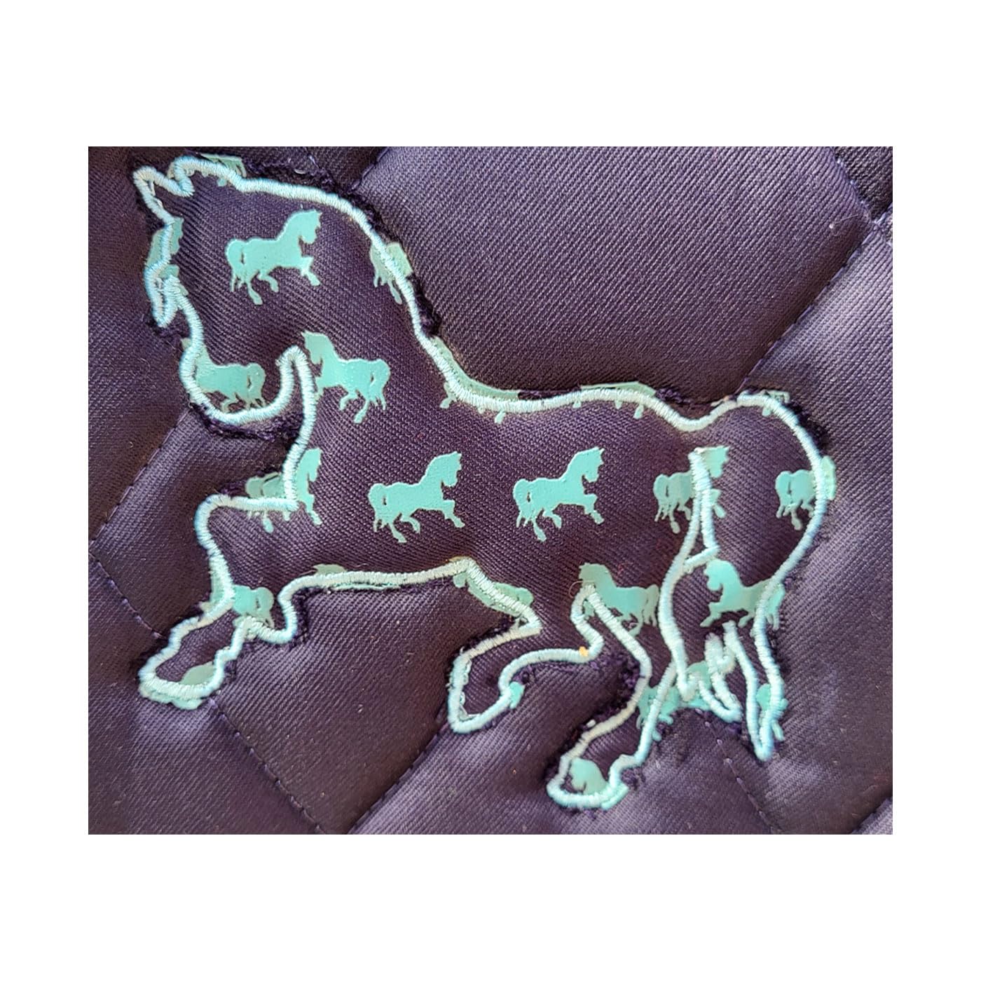 Brama West Kinder Shetty Sattel Set „Pony Fun“ | Sattel für Shetty Pony Holzpferd | mit Satteldecke, Sattelgurt, Steigbügel & Steigbügelriemen | Türkis Edition