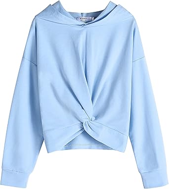 front tie sweatshirt