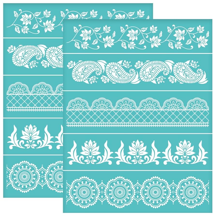 Amazon.co.jp: OLYCRAFT 2個 シルクスクリーンステンシル