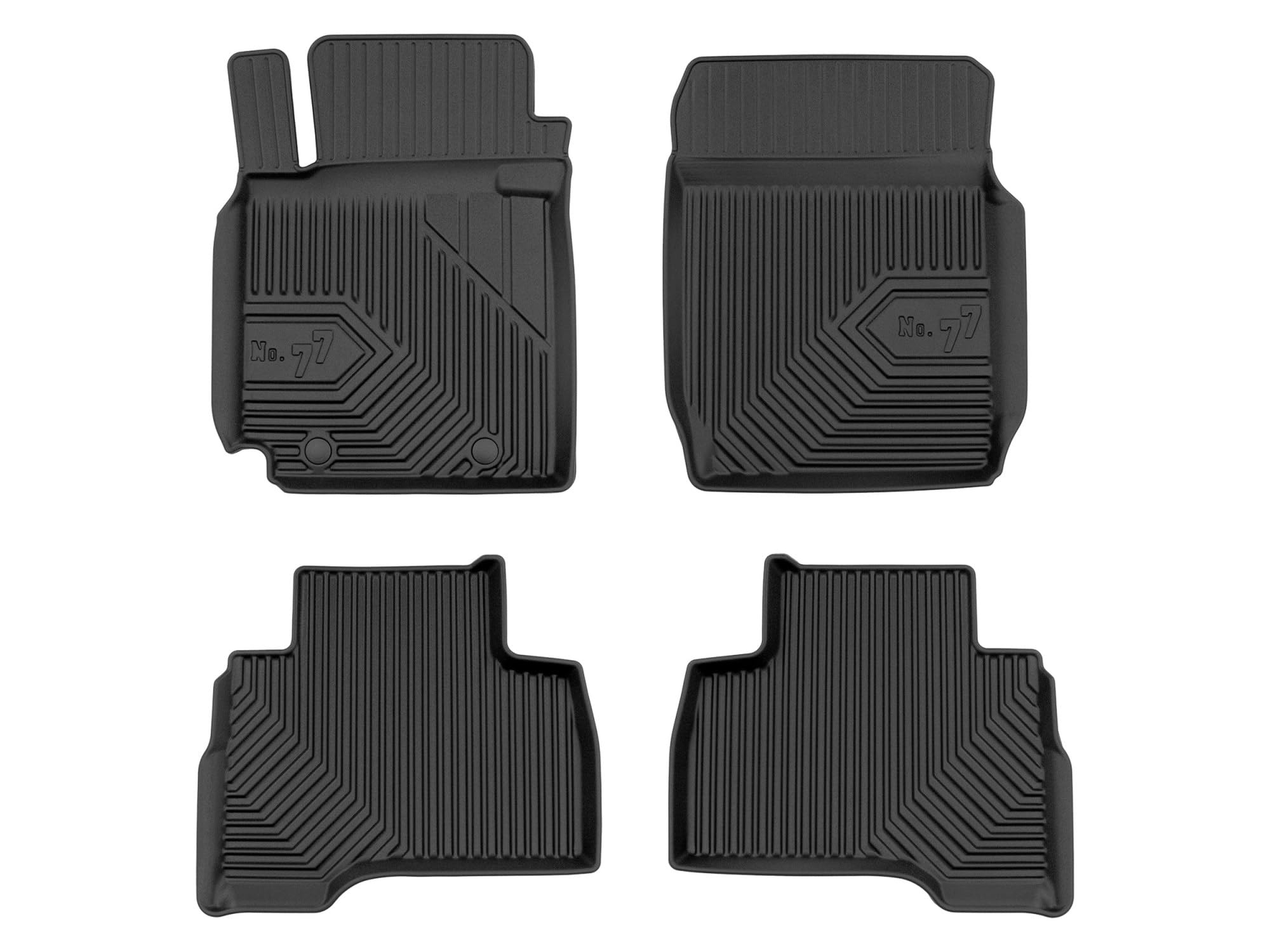 Dywaniki 3D TPE kompatybilne z Suzuki Grand Vitara II, komplet, NO77
