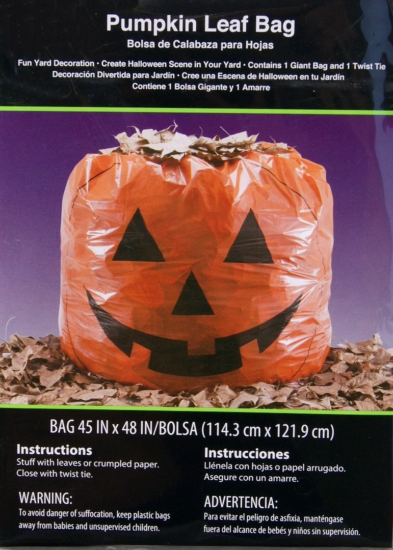 orange pumpkin leaf bolsas