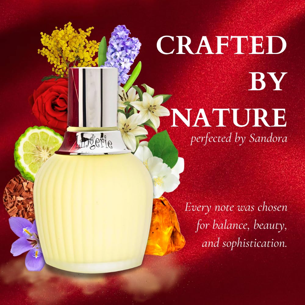 Sandora Fragrances Perfume for Women – 2 Pack of 100 ml – INSPIRED by A WORLD RENOWED WOMEN'S PERFUME – Rose, Jasmine, Iris, Amber – Floral, Elegant, Romantic, Soft – Long-Lasting Eau De Parfum