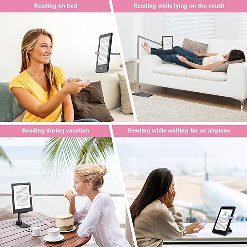 Miniatura 4 de LANGREE Turner de páginas remoto para Kindle Paperwhite Oasis Kobo eReaders, accesorios Kindle, girador de páginas para iPad, tabletas, teléfono,