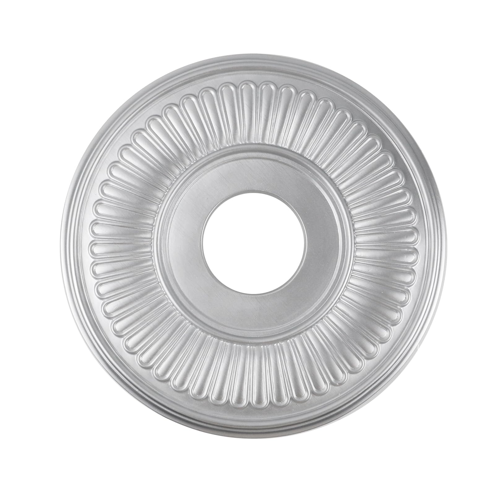 MY MIRONEY White PU Ceiling Medallion, 13 1/5" OD x 3 3/7" ID — Amazon image 8
