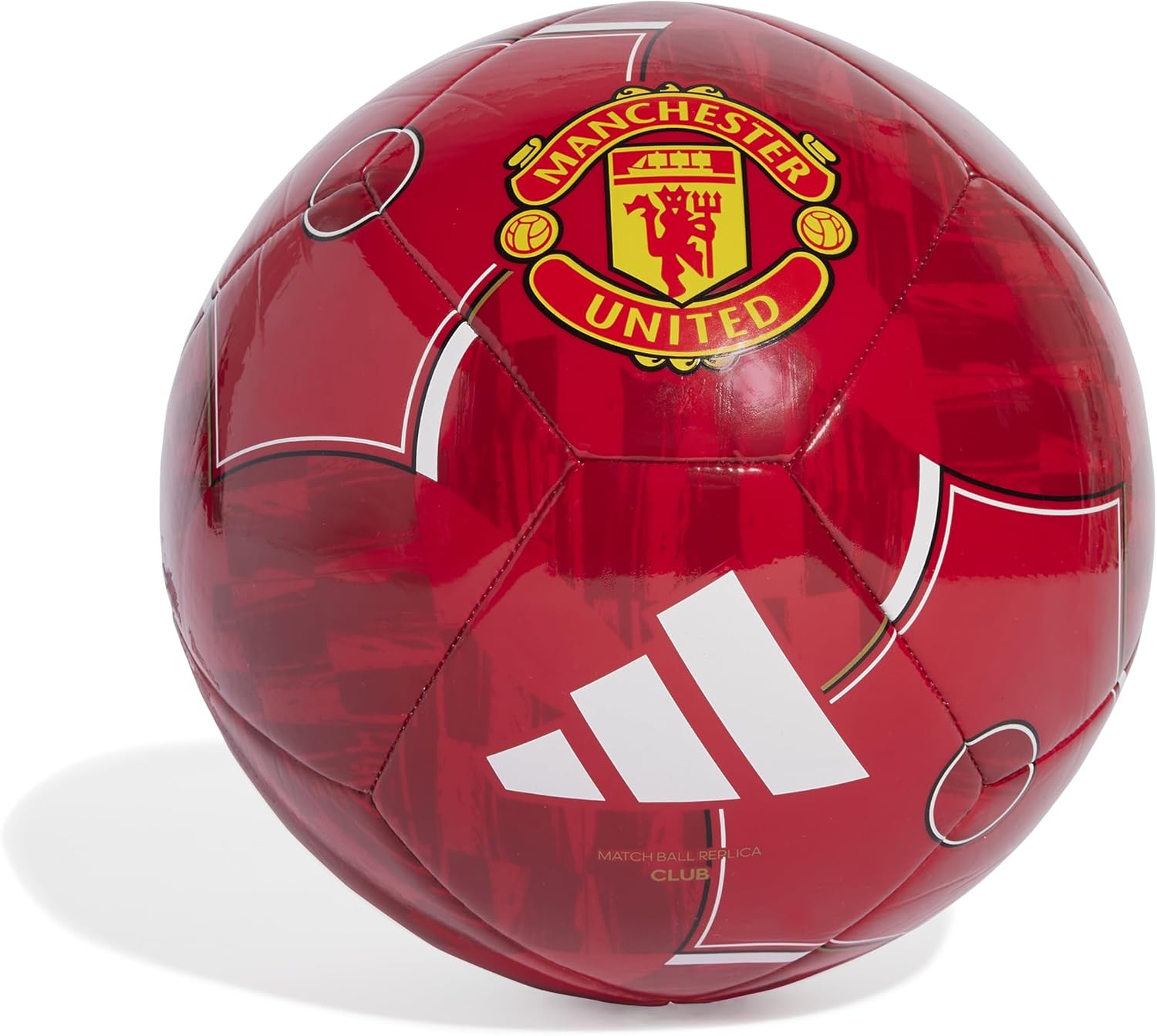 adidas Manchester United Home Club Ball Ball for Unisex Adults Red 38 EU