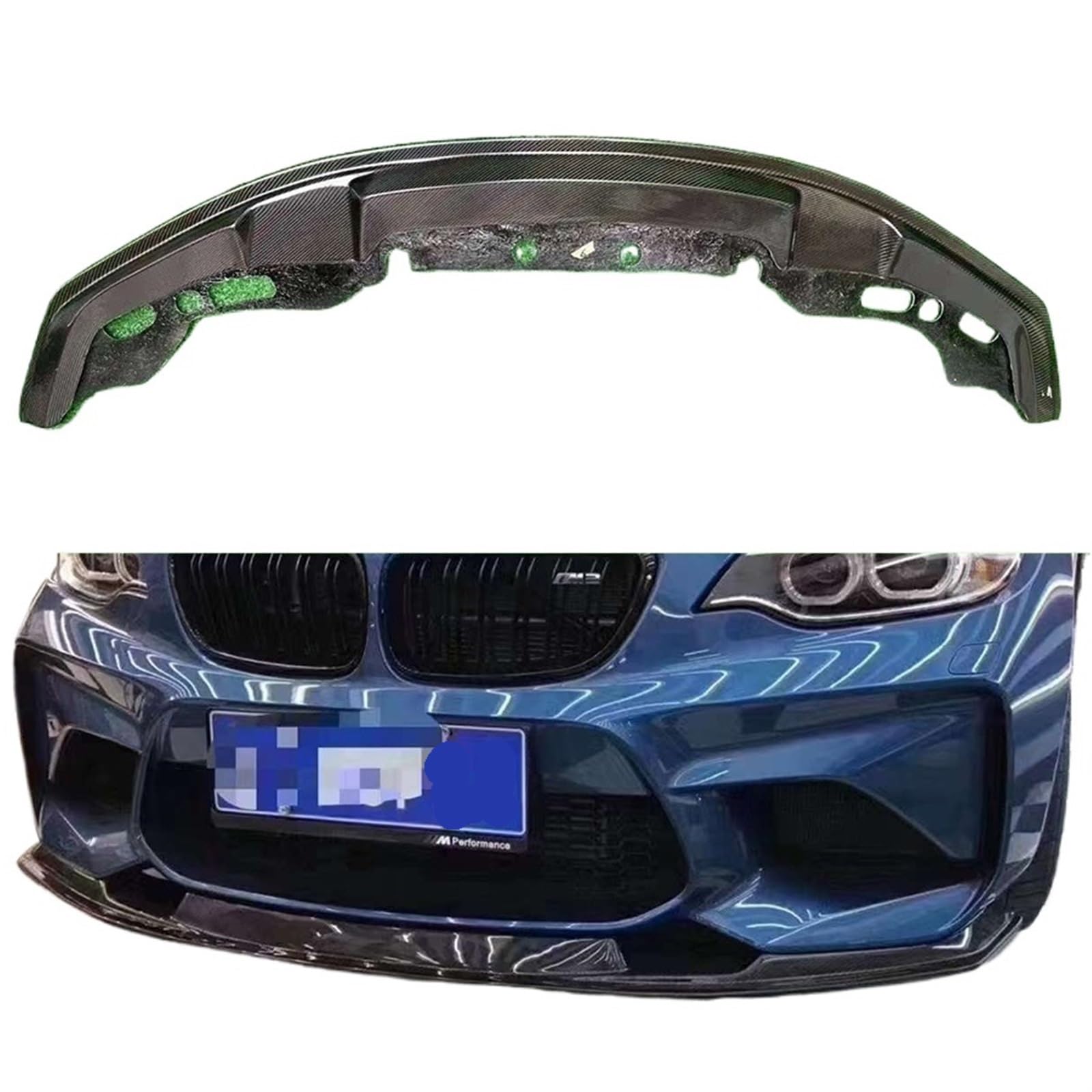 Amazon | BMW M2 F87 M2C MTC スタイルカーボンファイバーカー 