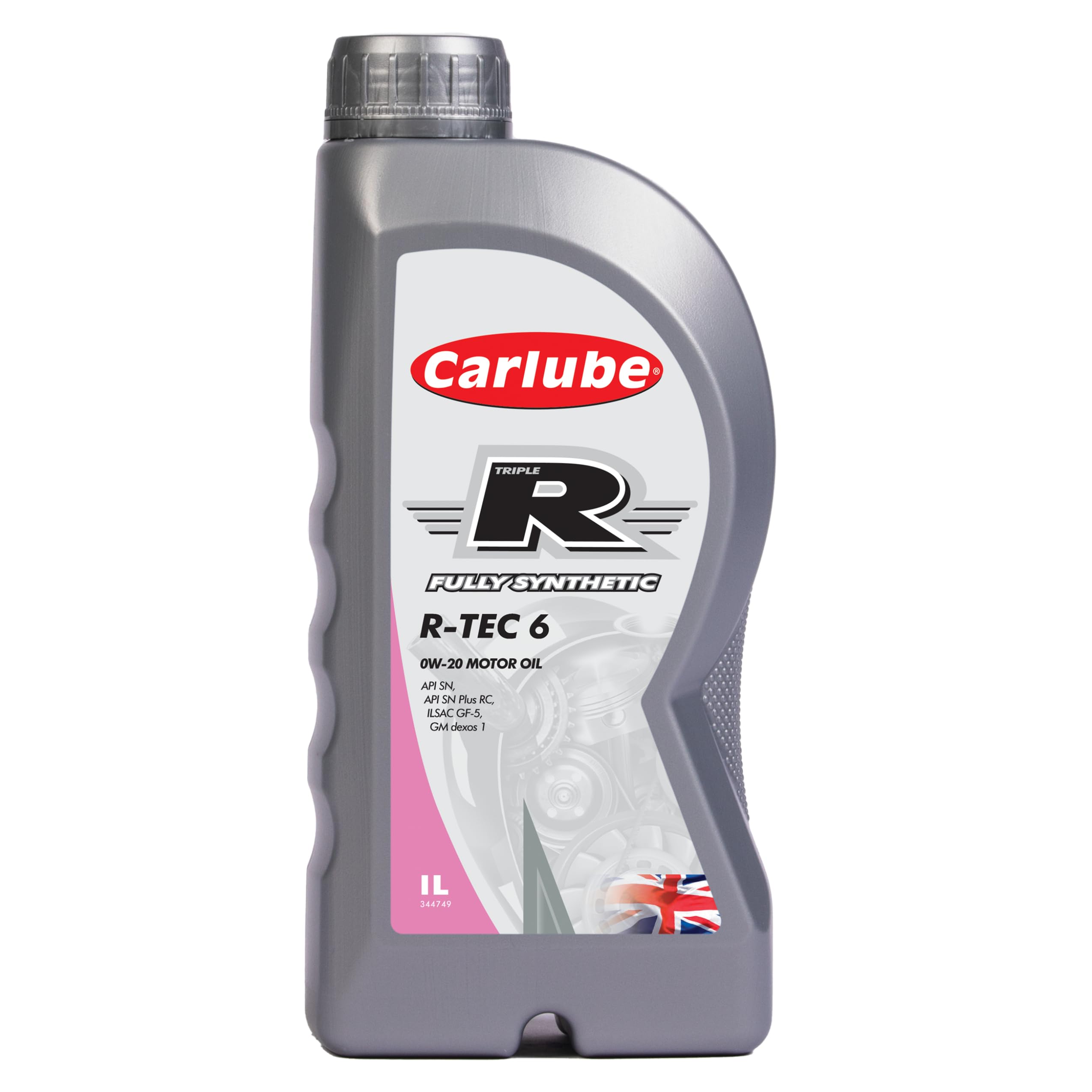 Carlube Triple R 0W-20 API SP with RC, ILSAC GF-6A, GM Dexos 1 Fully Synthetic Engine Oil R-TEC 6 1L