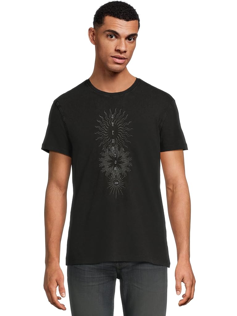 Black John Varvatos Varvatos Rays Tee KG7075W25