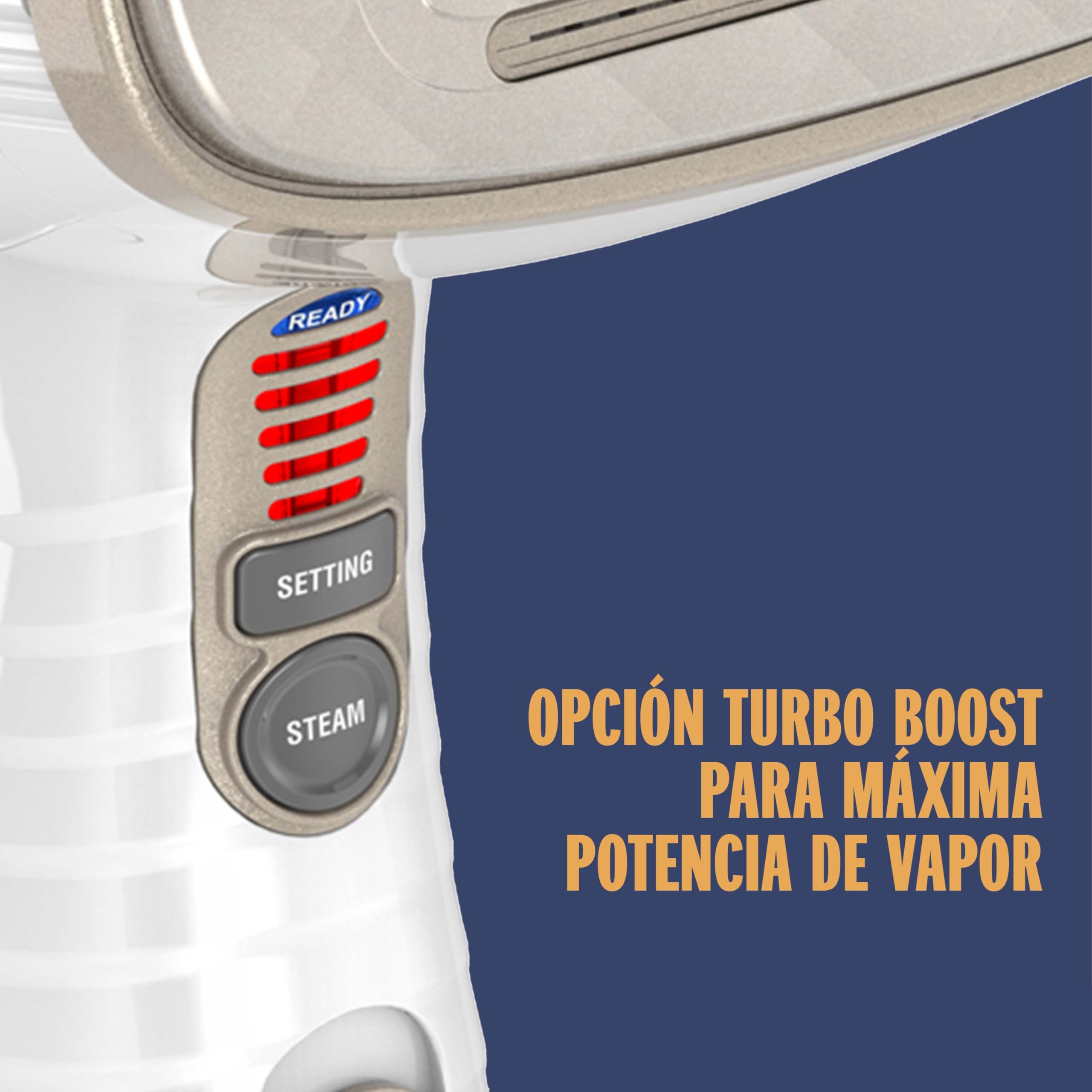 Conair GS59XE Plancha de vapor vertical Turbo ExtremeSteam, 1560 W, Tanque de agua 230 ml, Vapor continuo de 20 min, 5 ajustes de vapor, Ideal viajes y hogar