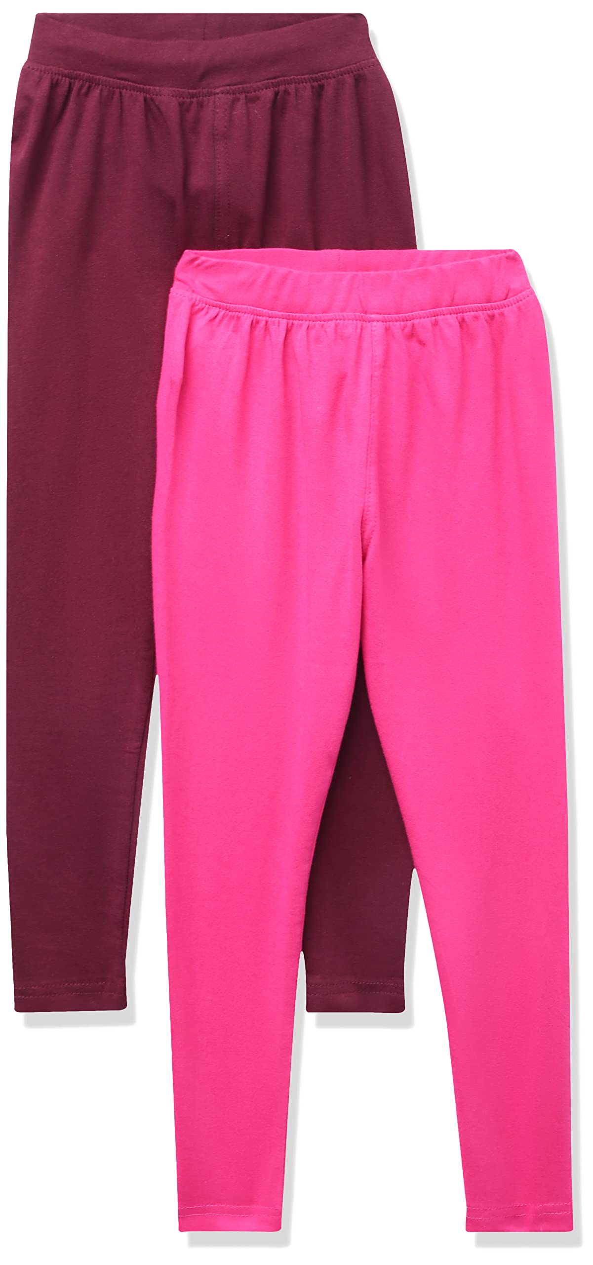 girls's Skinny Fit Leggings Pack of 2