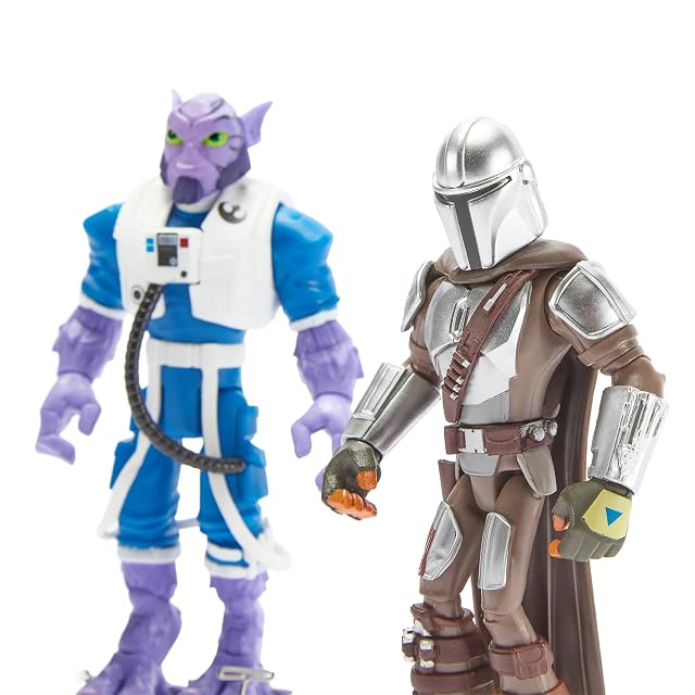 Foto 4 de 8 de Disney Store Official, Star Wars The Mandalorian and Grogu, DIN Djarin, Grogu, Zeb Orrelios, R5‑D4