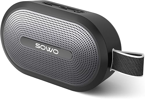 SOWO Altavoz pequeño portátil inalámbrico, altavoz Bluetooth ultra magnético para carrito de golf, resistente al agua IP67, 24 horas de