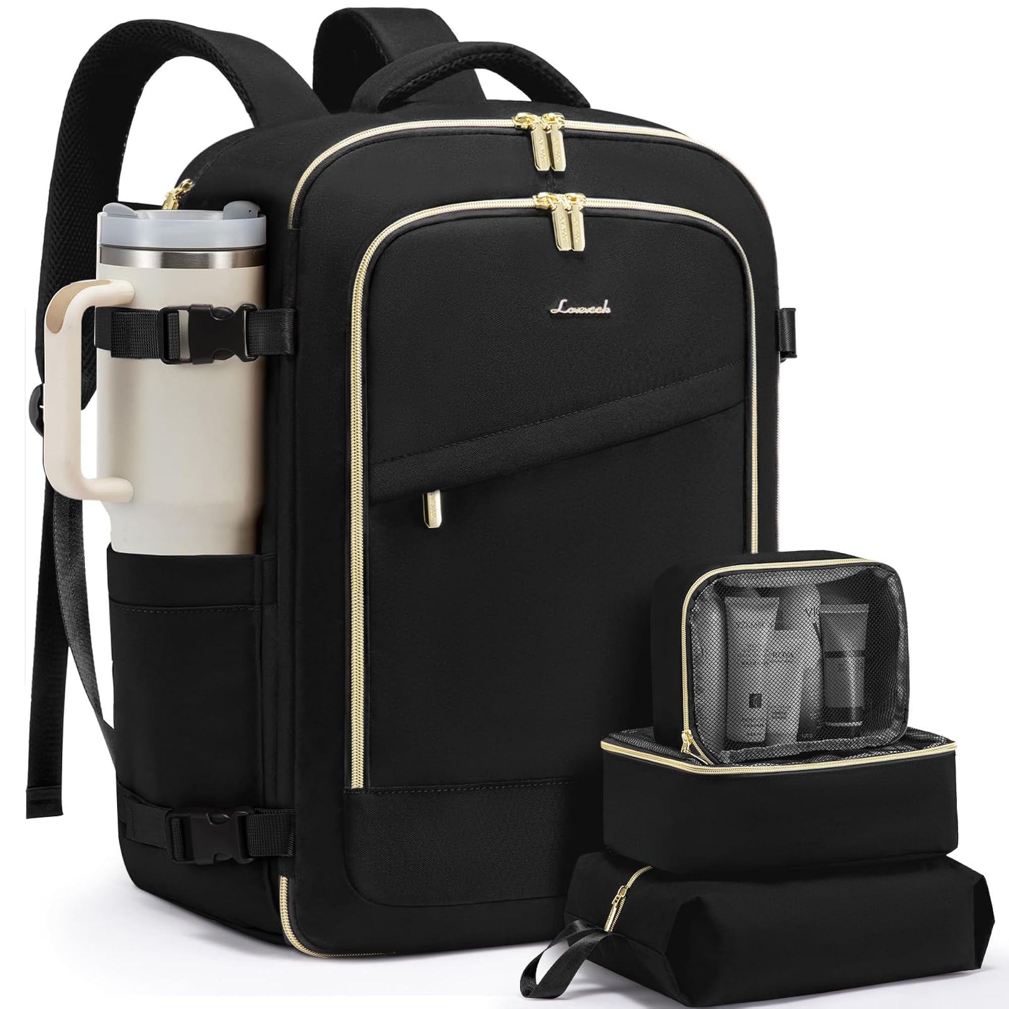 Travel Backpack for Women, 40L Carry On