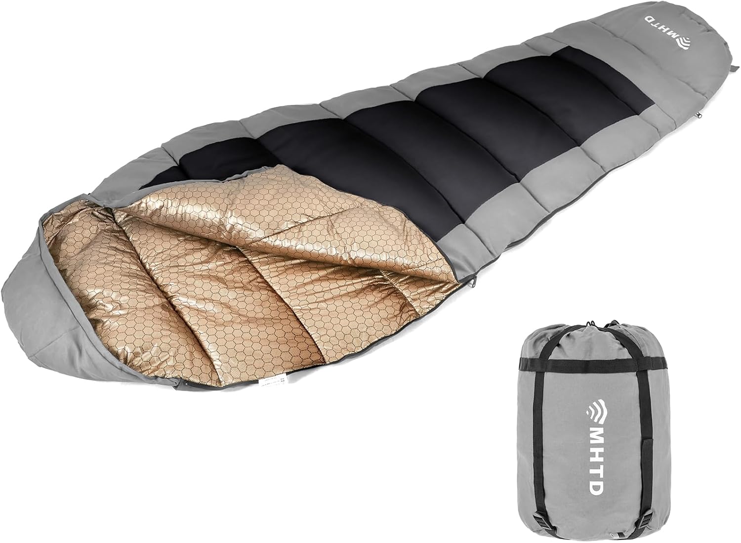 Winter Cold Weather Sleeping Bag for Adults 0 Degree,Cotton Canvas with YKK Zipper Compact Backpacking Mummy Camping Sleeping Bag Winter Cold Weather Sleeping Bag for Adults 0 Degree,Cotton Canvas with YKK Zipper Compact Backpacking Mummy Camping Sleeping Bag