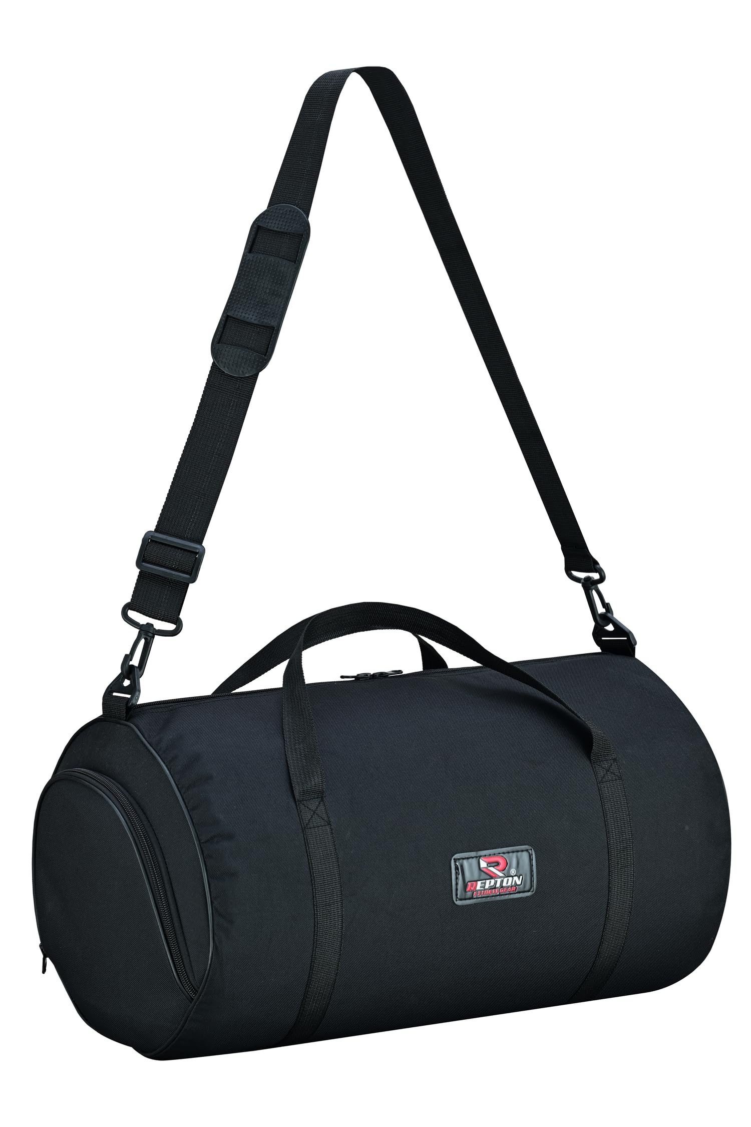 Gym Duffle Bag with Shoe Compartment Foldable Men Women Travel Fitness Holdall Sports Bags - Shoulder Strap Swimming Basketball Tennis Luggage Weekender Light Weight Dry Bags (Robust Black) - Image 3
