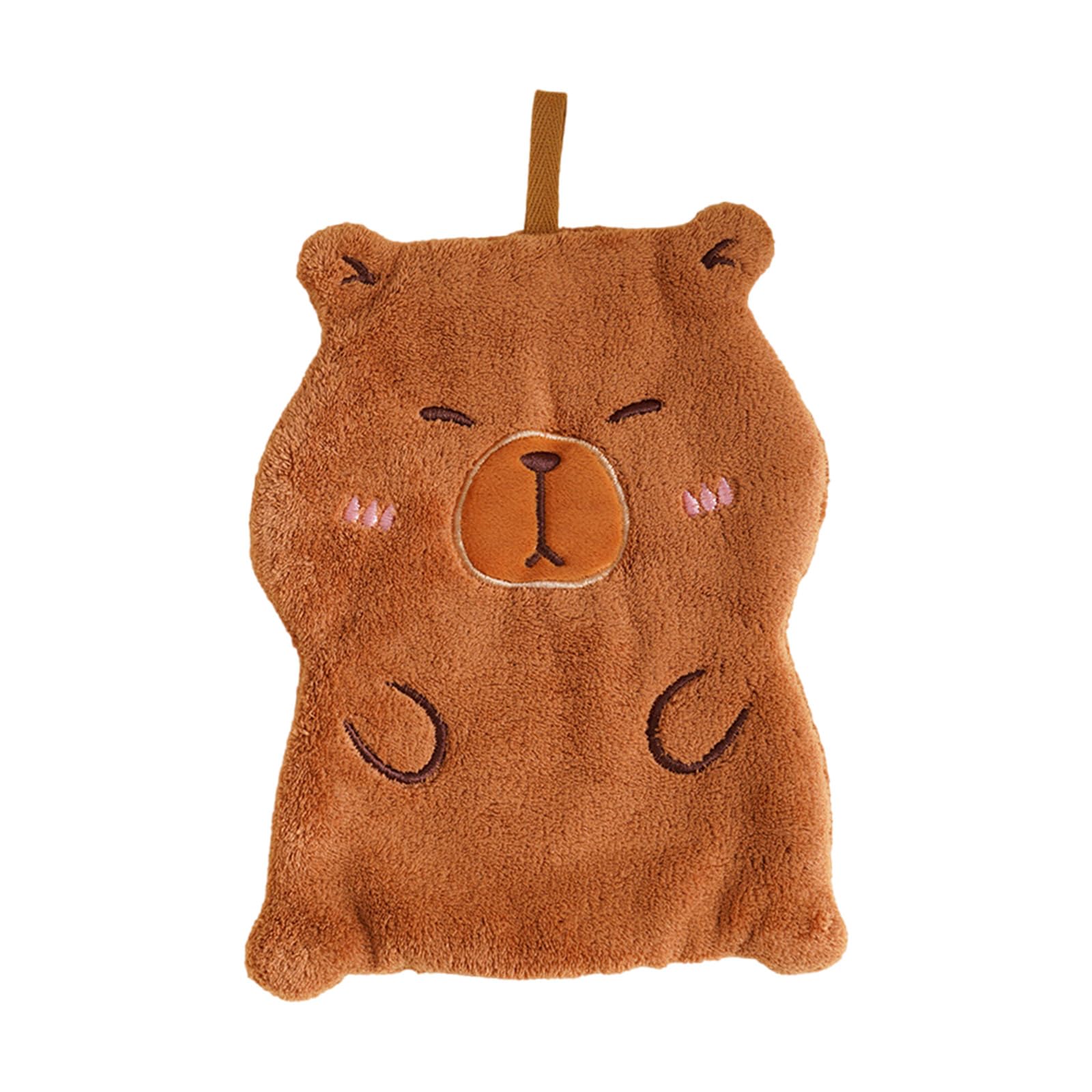 Elnwnnkc Capybaras Patterned Children ' s Hand Towels Microfiber Absorbent Quick Drying Hanging Washcloths Quick Drying Washcloths