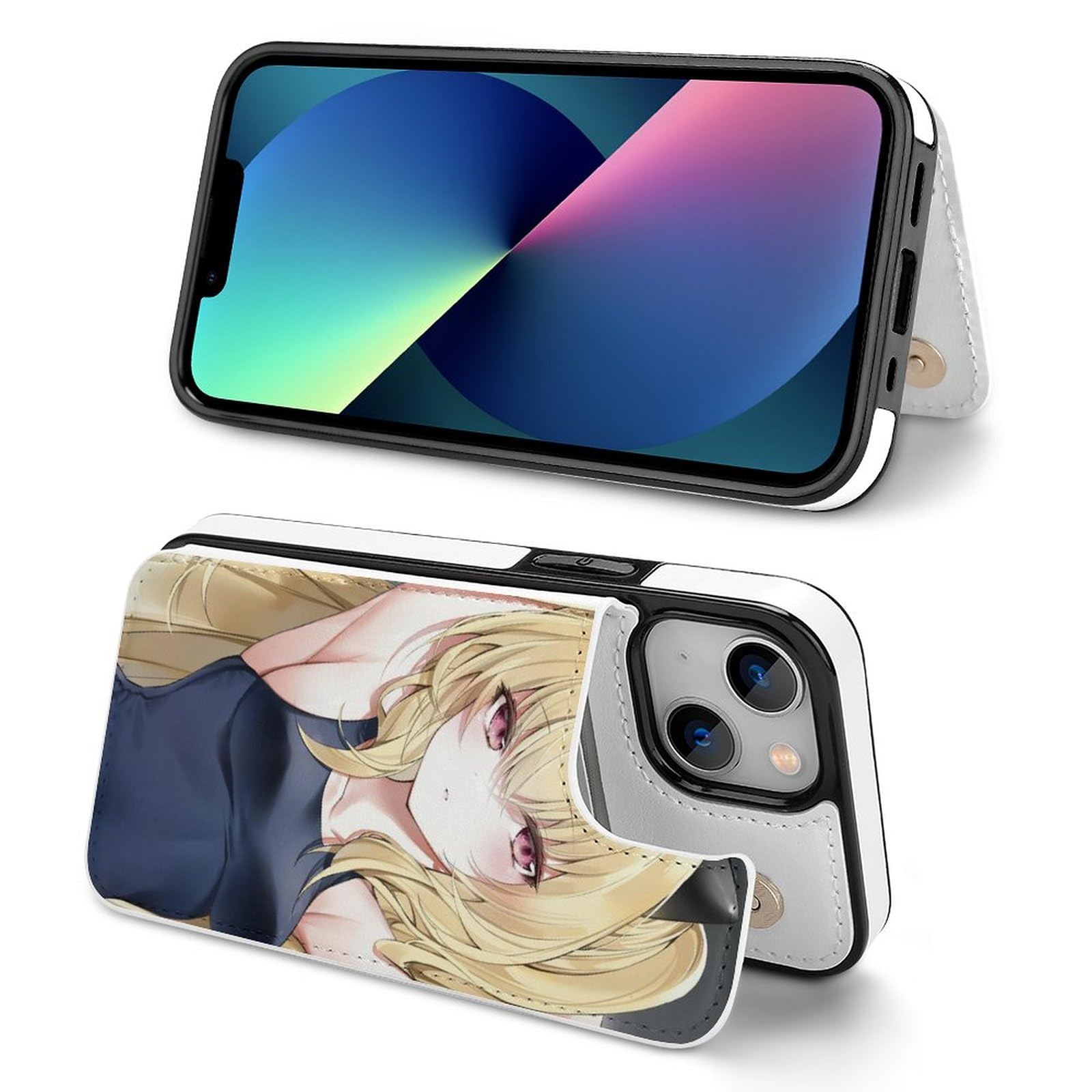 Amazon.co.jp: Iphone13 スマホケース ToLOVEる 金色の闇