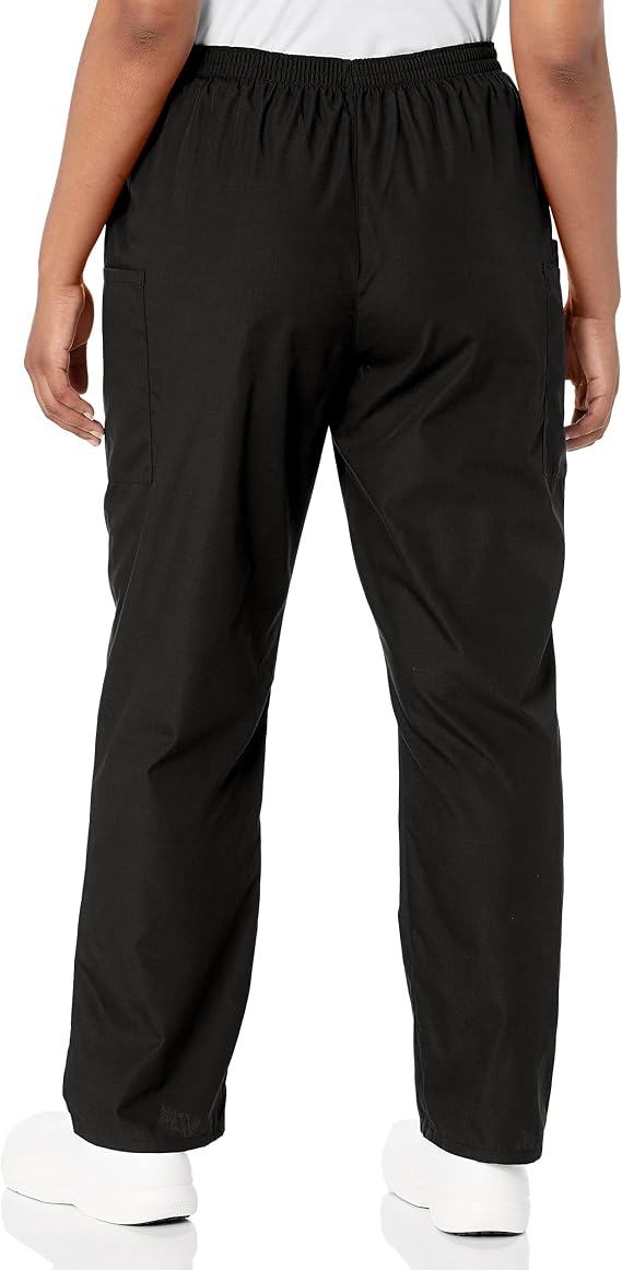Cherokee womens Workwear Elastic Waist Cargo Scrubs Pant workwear workwear Cargo-hose Mit Elastischer Taille