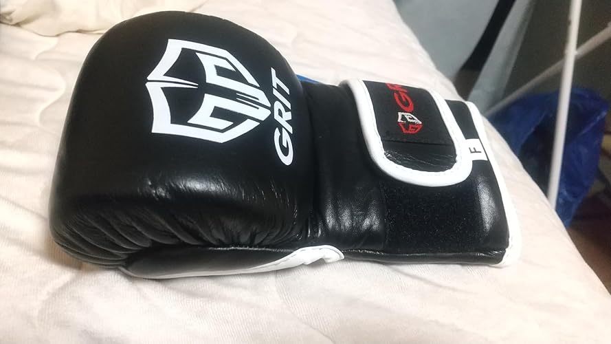 Amazon | GRIT SOFT CUSHION SAFETY MMA GLOVE 2106 BK/BL パウンド