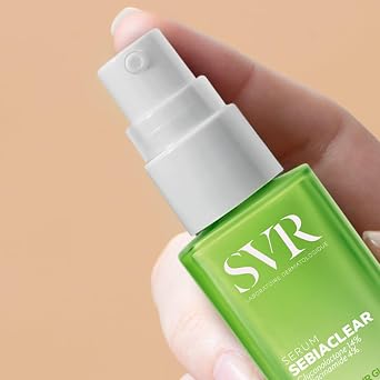 SVR Sebiaclear Serum 30ml Gluconolactone 14% Niacinamide 4% Hyaluronic Acid Refined Pores Reduced Imperfections