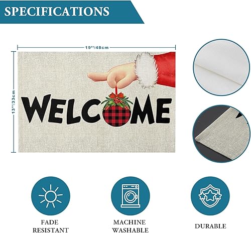 Vista 325 de Juego de 6 manteles individuales rojos para el día de San Valentín, diseño de corazón de San Valentín, resistentes al calor, lavables, manteles