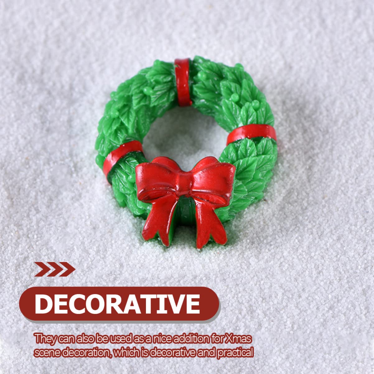 PRETYZOOM 3 Juegos Mini estatuilla de muñeco de Nieve navideños Christmas Xmas estatuilla de Navidad Encantador muñeco de Nieve en Miniatura Mini Manualidades navideñas Resina