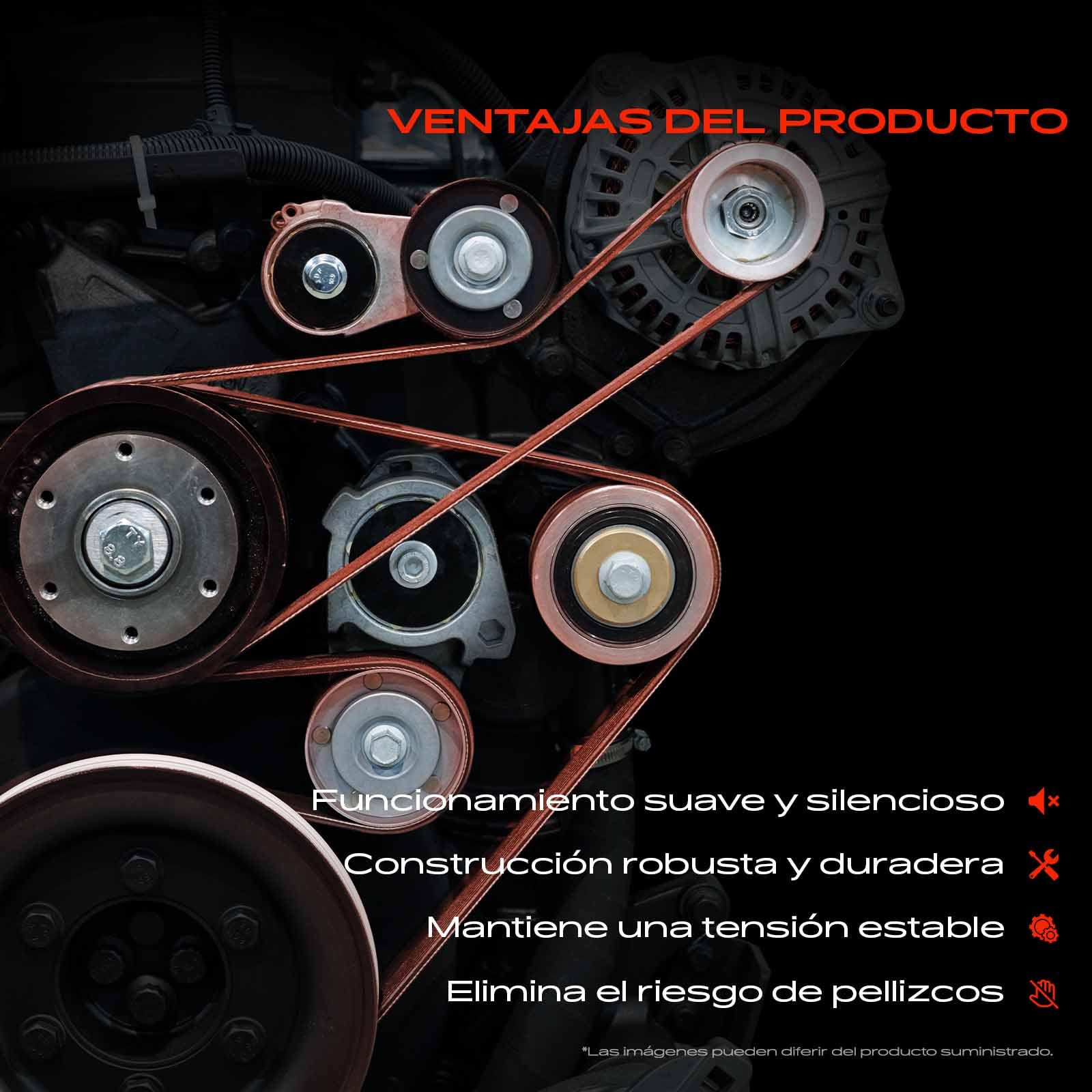 Frankberg Polea guía de rodillos Compatible con FR-V BE 2.2i-CTDi 2005-2009 Replace# VKM63010,T39102