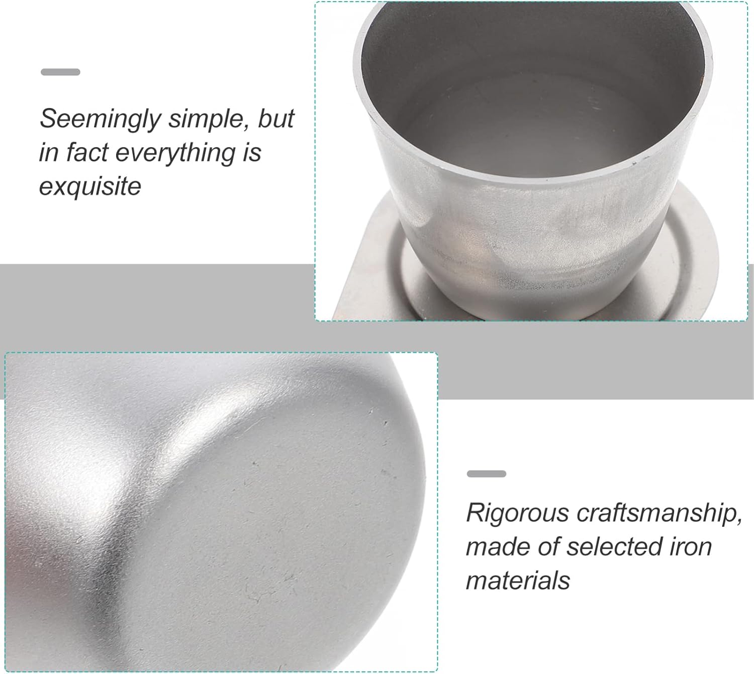 OHPHCALL Heat Resistant Crucible Dish Lid Iron Pot Cup Zirconia Lab Accessory for Science