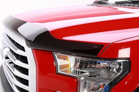 EGR 303471 Superguard Bug Hood Guard Dark Smoke متوافق مع طرازات فورد المختارة