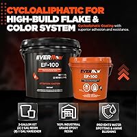 Vista 3 de Revestimiento de resina epoxi transparente para pisos y encimeras, 100% sólidos, autonivelante, kit de 3 galones