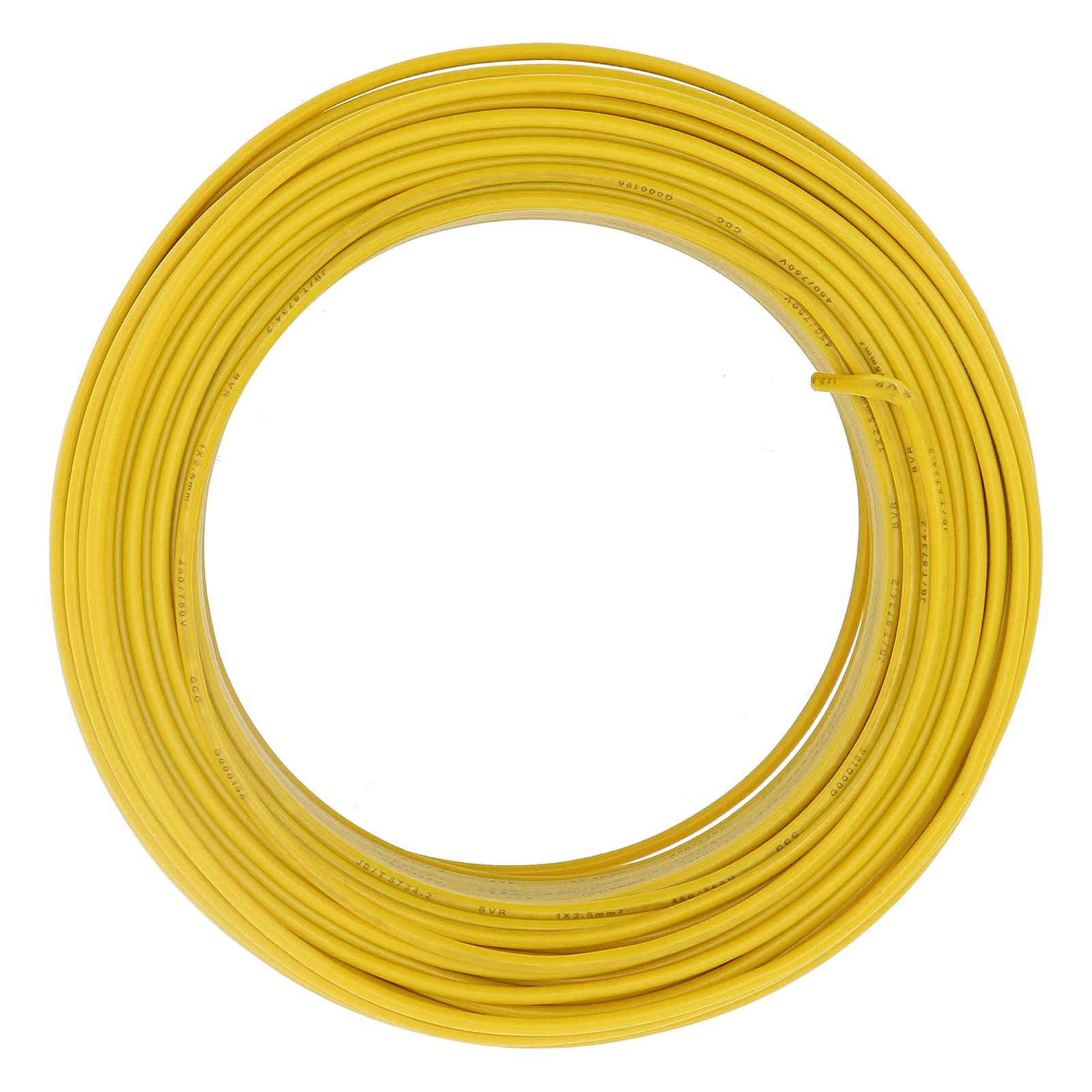 Cable de Cobre Flexible 2,5mm, Aislamiento de PVC 100m