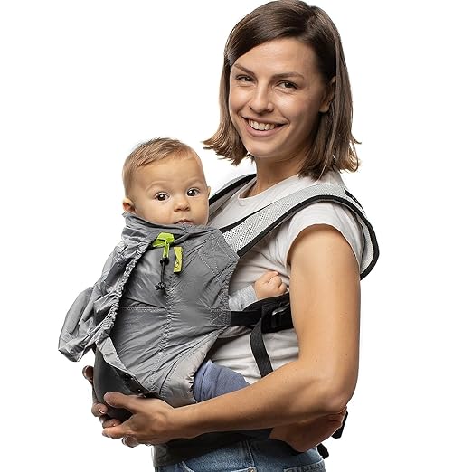 Boba Air Ultra-Lightweight Baby Carrier and Toddler Backpack Carrier - Baby Hiking Backpack Carrier 3 Months (15-45lbs) - Toddler Backpack Carrier and Baby Carrier Backpack (Grey)
