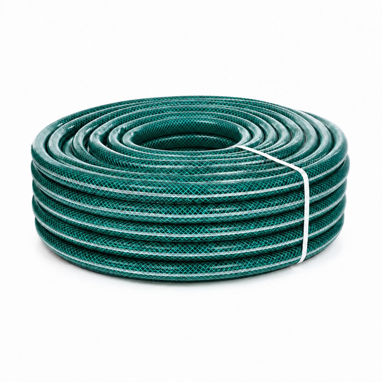 Garden Hose Pipe 15m Reinforced 12mm PVC, Flexible, Watering & Car Wash