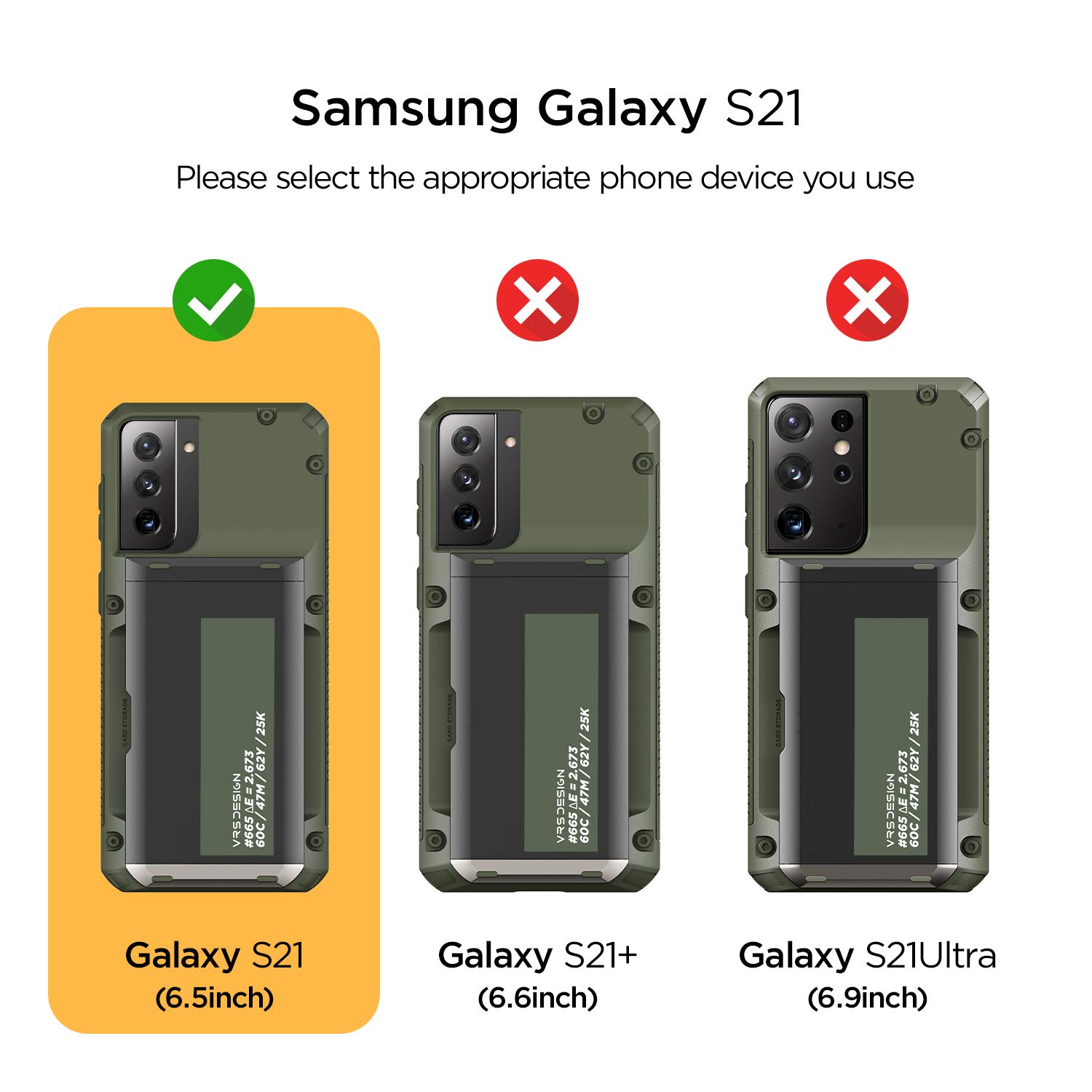 Amazon.co.jp: 【VRS】 Galaxy S21 5G 対応 ケース カード 収納 3枚 耐