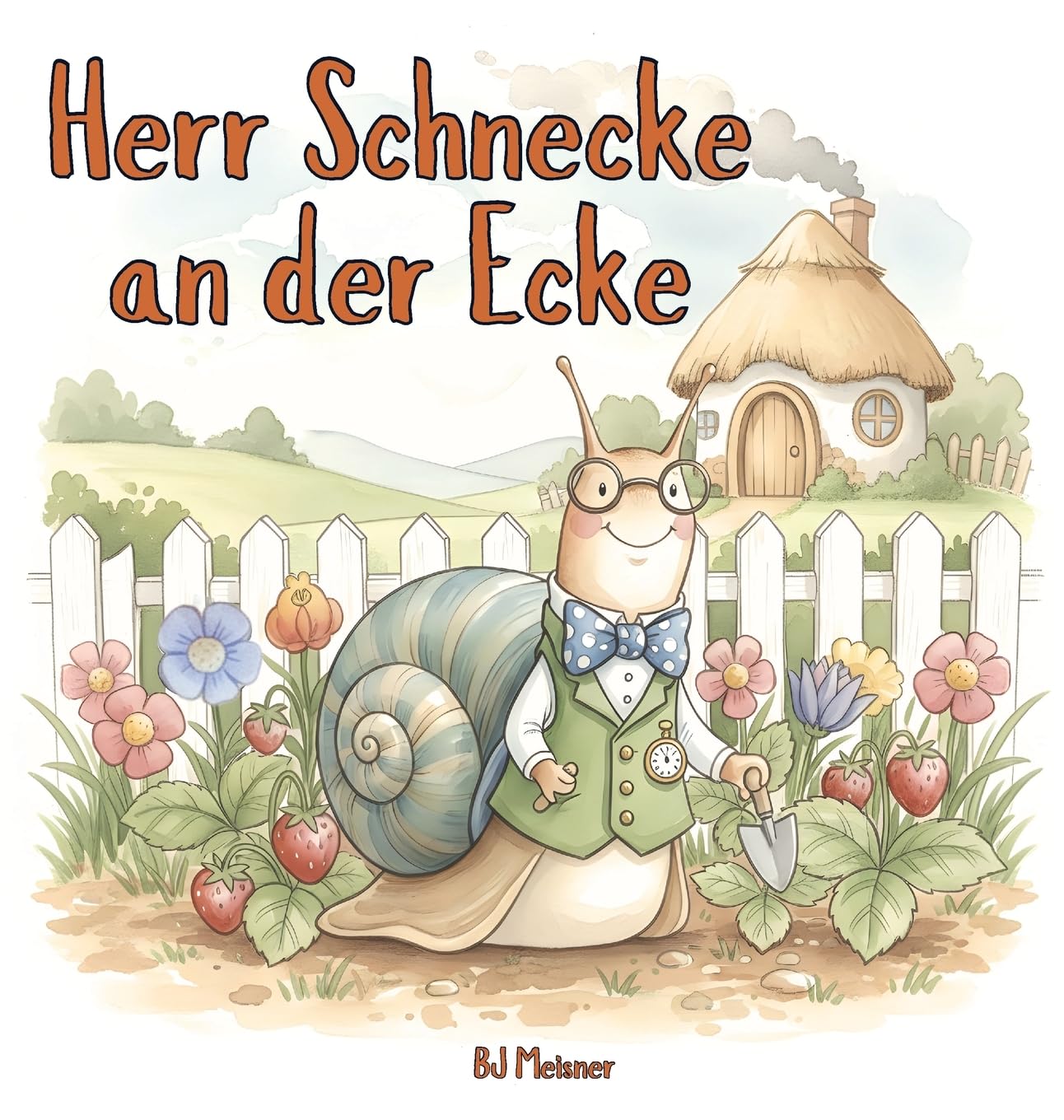 Herr Schnecke an der Ecke